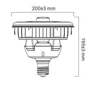 Sylvania LED lamp E40 incl. PIR-sensor 80W 4.000K