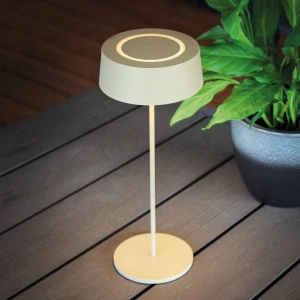 Eco-Light LED accu-tafellamp Cocktail, dimbaar, goud
