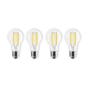 PRIOS LED lamp E27 7W filament dimbaar CCT Tuya 4/set