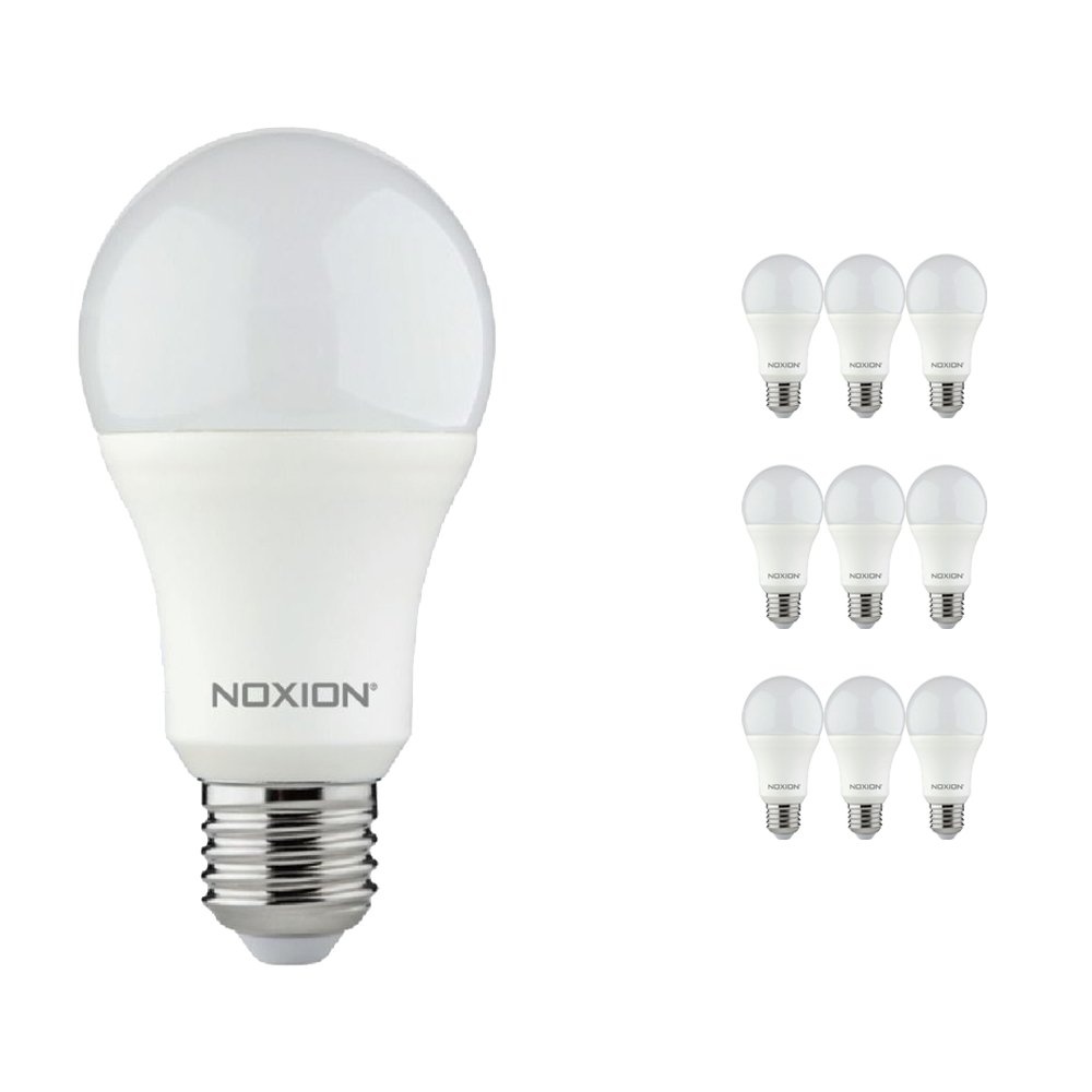 Voordeelpak 10x Noxion Lucent LED Classic 11W 827 A60 E27 Dimbaar