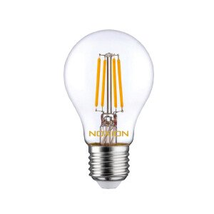 Noxion Lucent Filament LED E27 Peer Helder 7W 806lm - 827 Zeer Warm Wit | Vervangt 60W