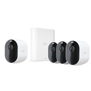 Arlo Pro 3 beveiligingssysteem met 4 camera's wit