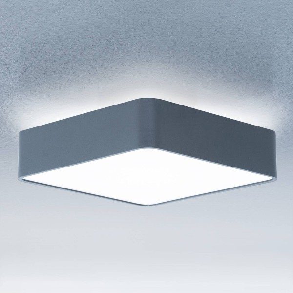 Vierkante plafondlamp led caleo-x2 uw 43 cm