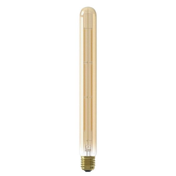 Led buislamp e27 4w filament long 30cm goud