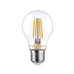 Noxion Lucent Filament LED E27 Peer Helder 4.5W 470lm - 827 Zeer Warm Wit | Vervangt 40W