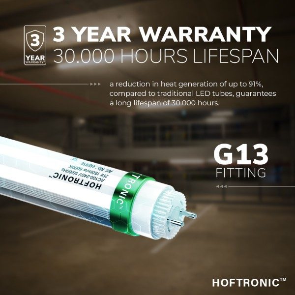 Hoftronic led tl buis 150 cm 25 watt 3750 lumen 60 3