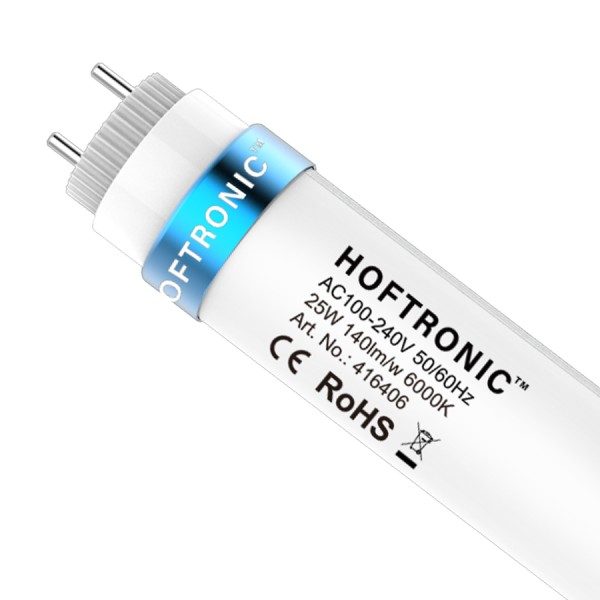 Hoftronic 10x led tl armatuur 150 cm 25 watt 3500l 1