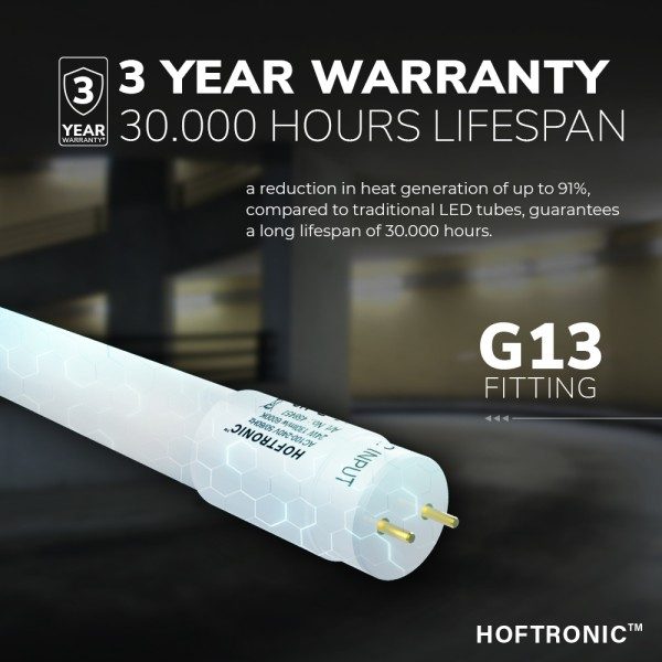 Hoftronic 10x led tl buis 150 cm 24 watt 3120lm 60 3