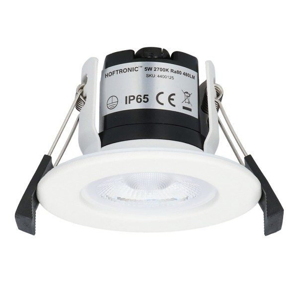 Hoftronic 3x nola led inbouwspot wit ip65 5w 2700k 3