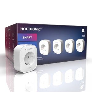 Hoftronic 4x slimme stekker wifi bluetooth extra p