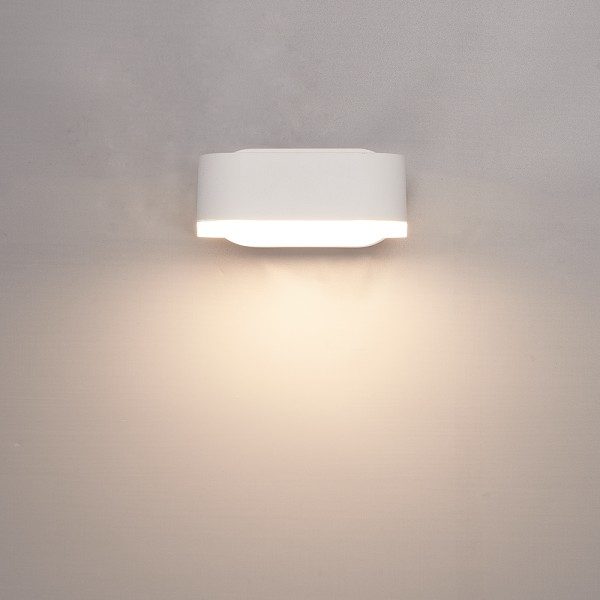 Hoftronic dimbare led wandlamp dayton wit 6 watt 3 3
