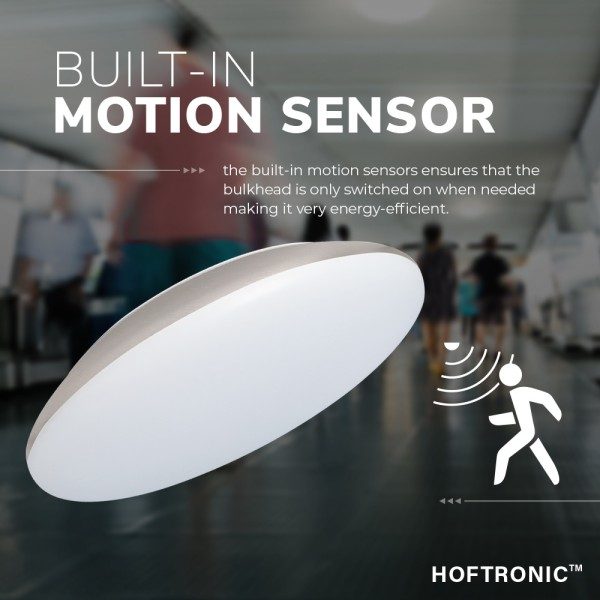 Hoftronic led plafondlamp plafonniere met sensor 1 166