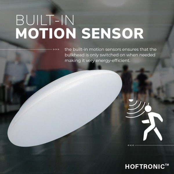 Hoftronic led plafondlamp plafonniere met sensor 1 31