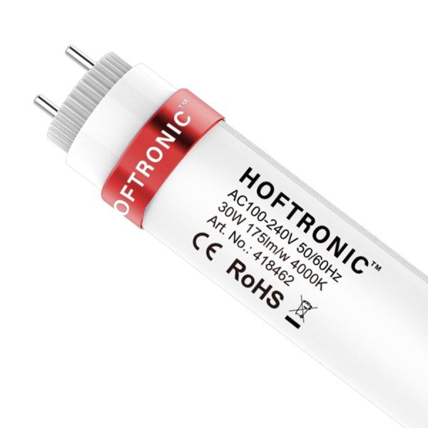 Hoftronic 10x led tl armatuur 150 cm 30 watt 5250l 1
