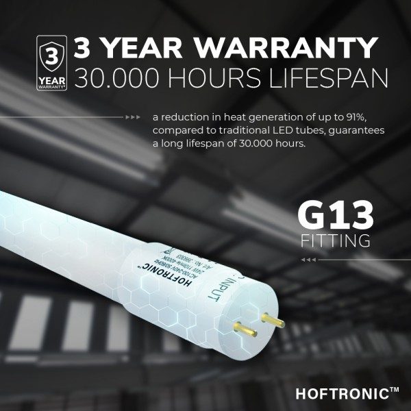 Hoftronic 25x led tl buis 150 cm 24 watt 3120lm 40 4
