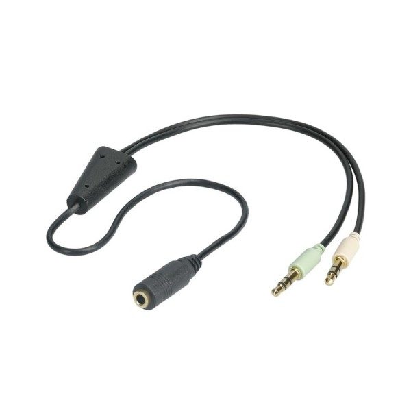 Goobay audio adapter microconnect 2x35mm 35mm m f 3