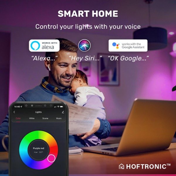 Hoftronic smart 3x vienna smart led inbouwspot wif 3