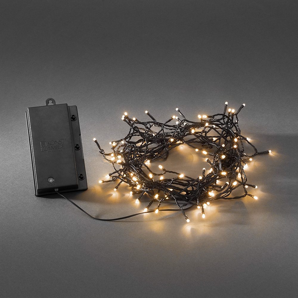 Konstsmide Kerstverlichting Op Batterij - 120 LEDs - Extra Warm Wit ...