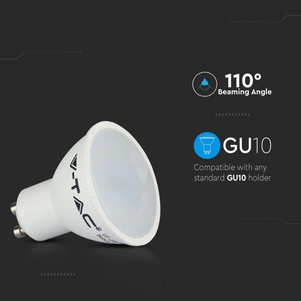 V tac gu10 led lamp 5 watt 4000k 110 2