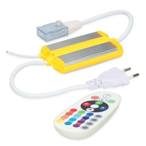 HOFTRONIC Dimmer LED strip RGB – Plug & Play – incl. RF afstandsbediening – Flex60 & Flex120 Series