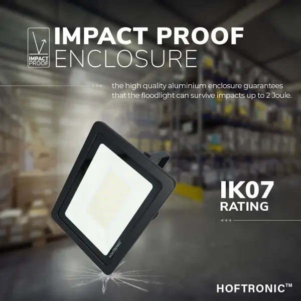 Hoftronic led breedstraler 150 watt 6400k osram ip 6