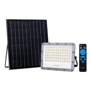 HOFTRONIC Helios Smart solar LED Breedstraler – Vervangt 100 Watt – 800 lumen – 6500K – IP65 – IK08 – 3 jaar garantie