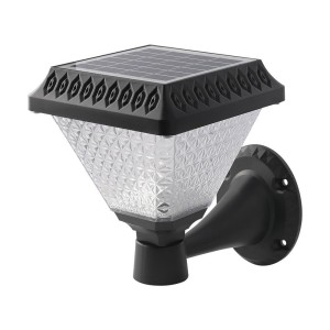 V-TAC LED Solar wandlamp – CCT Lichtkleur instelbaar – Incl. afstandsbediening – IP44 Waterdicht – Zwart – Schuttingsverlichting