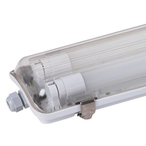 HOFTRONIC Ecoline LED TL armatuur 150 cm- IP65 Waterdicht – 4000K neutraal wit – Flikkervrij – 2×24 Watt LED Buizen – 4800 Lumen