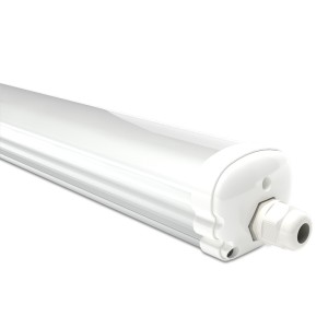 HOFTRONIC LED TL armatuur 120cm – IP65 Waterdicht – 36 Watt – 4320 Lumen – 6500K Daglicht wit – Koppelbaar – IK07 – S-Series Tri-Proof plafondverlichting