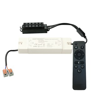 HOFTRONIC LED driver – Dimbaar – inclusief afstandsbediening – 12 Volt – 36 Watt – Compatibel met mini inbouwspots en verandaverlichting – Voor binnen