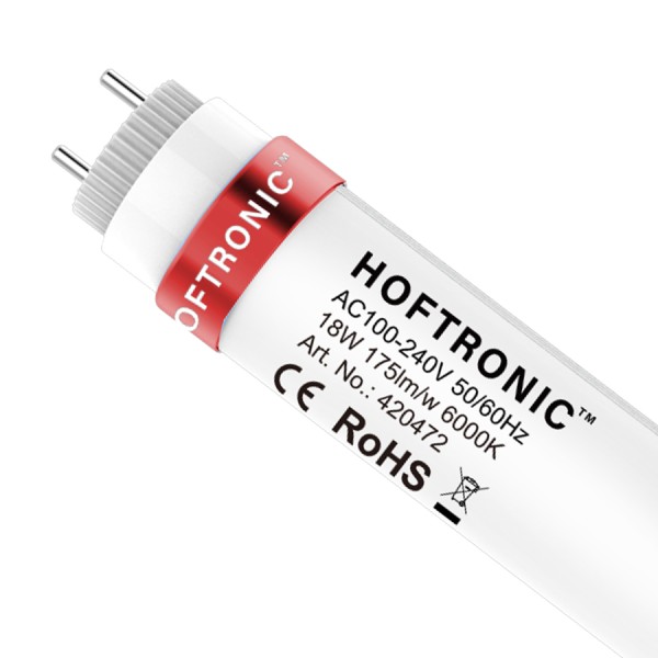 Hoftronic 10x led tl armatuur 120cm 18 watt 3150lm 1