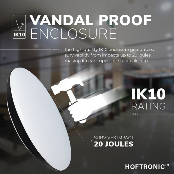 Hoftronic led bulkhead 30 cm plafondlamp wandarmat 31