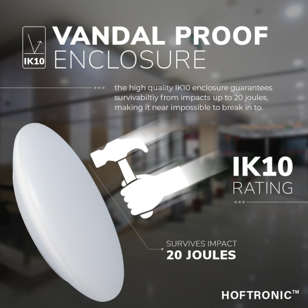 Hoftronic led bulkhead 30 cm plafondlamp wandarmat 47