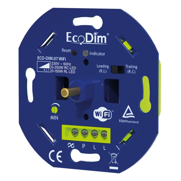 Ecodim smart led wifi dimmer 0 250 watt druk draai 1