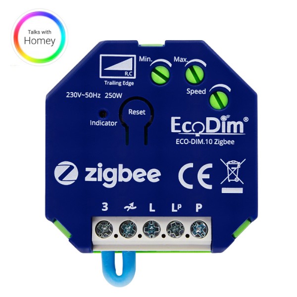 Ecodim zigbee inbouw smart led dimmer 0 250 watt f 2