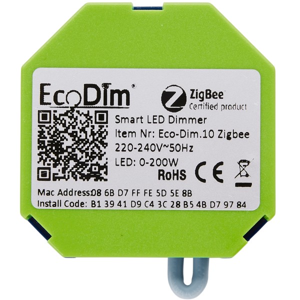Ecodim zigbee inbouw smart led dimmer 0 250 watt f 4