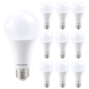HOFTRONIC 10x E27 LED Lamp – 15 Watt 1521 lumen – 6500K daglicht wit licht – Grote fitting – Vervangt 100 Watt