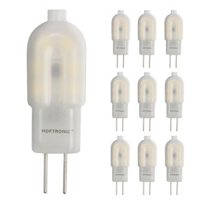 HOFTRONIC 10x G4 LED Lamp – 1,5 Watt 140 lumen – 2700K Warm wit – 12V – Vervangt 13 Watt T3 halogeen