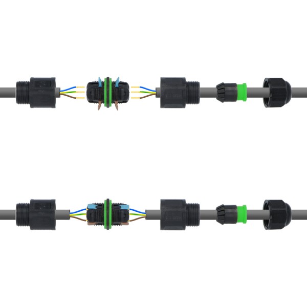 Hoftronic 10x kabelverbinder ip68 waterdicht geree 7