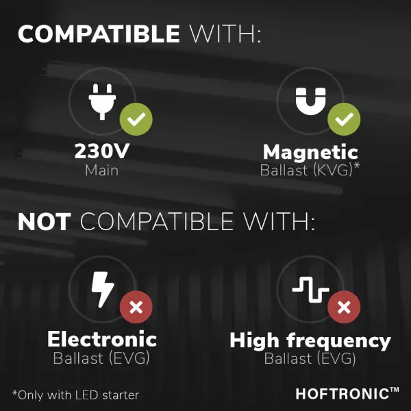 Hoftronic 10x led tl buis 120 cm 18 watt 1980lm 40 5