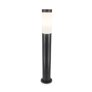 HOFTRONIC Dally LED Sokkellamp Zwart M – E27 fitting – IP44 Waterdicht – 80 cm – tuinverlichting – padverlichting