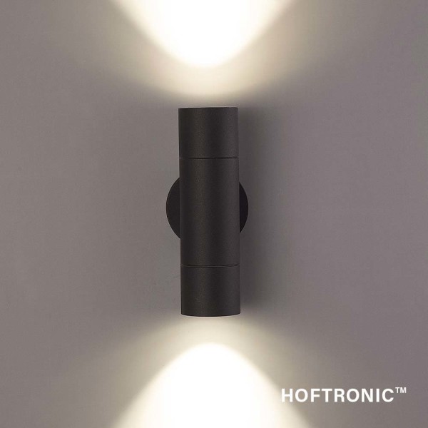 Hoftronic dax led dimbare wandlamp tweezijdig up d 20