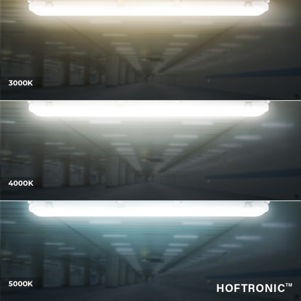 Hoftronic f02 ip66 led armatuur 120 cm sensor 40w 5