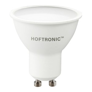 HOFTRONIC GU10 LED spot – 4,5 Watt 400 lumen – 2700K Warm wit licht – LED reflector – Vervangt 50 Watt