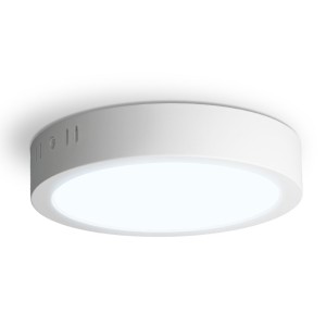 HOFTRONIC LED downlight – Round surface – 12W – 1160 lm – 6500K Daglicht wit – IP20 – opbouw