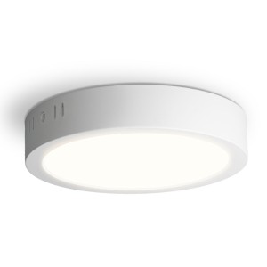 HOFTRONIC LED downlight – Round surface – 12W – 1160 lm – 4000K Neutraal wit – IP20 – opbouw
