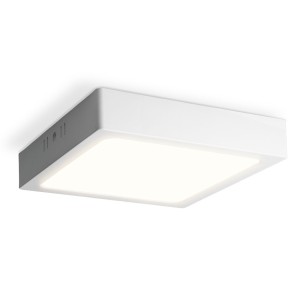 HOFTRONIC LED downlight – Square surface – 18W – 1820 lm – 4000K neutraal wit – IP20 – opbouw