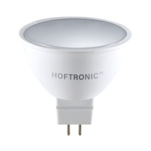 HOFTRONIC LED GU5.3 Spot – 4,3 Watt 400 lumen – 2700K Warm wit licht – 12v – Vervangt 50 Watt – MR16 LED Spot