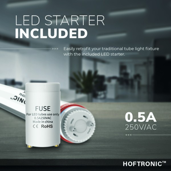 Hoftronic led tl buis 120 cm t8 g13 18 watt 3150 l 2