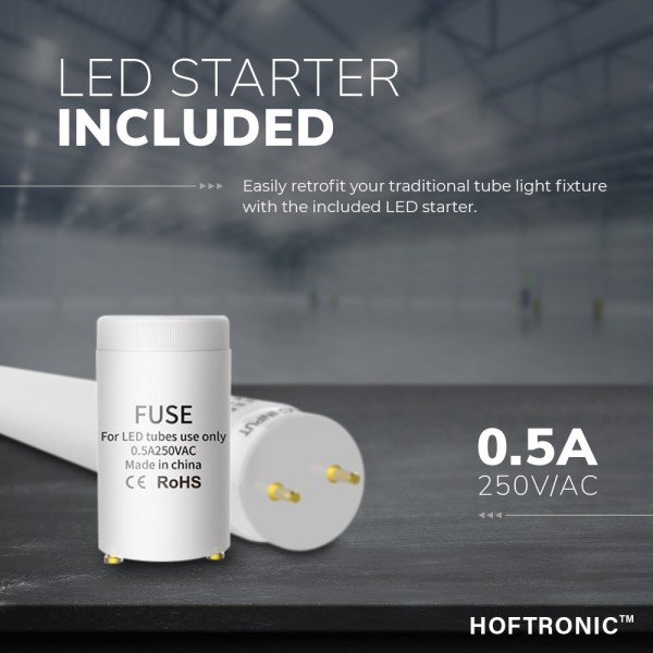 Hoftronic led tl buis 60 cm t8 g13 9 watt 990 lume 2